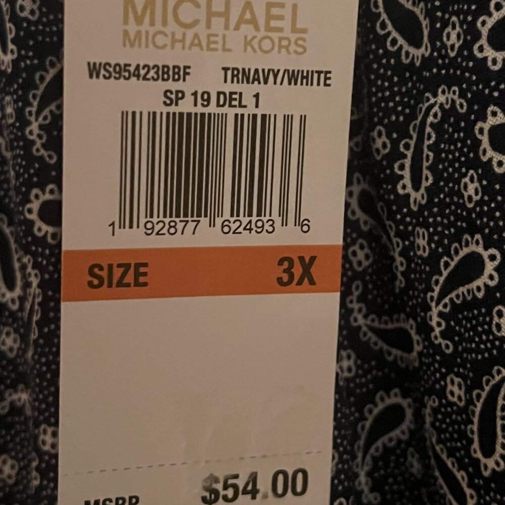 NWT MICHAEL KORS BLOUSE - Picture 3 of 3